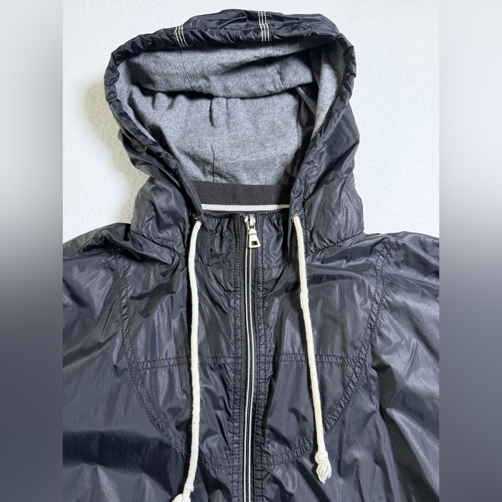 American Rag Men's Black Hooded Windbreaker - Picture 4 of 7